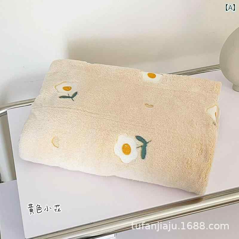 毛布 秋冬 オフィス ブランケット ひざ掛け 膝掛け ポリエステル 珊瑚マイヤー フランネル 黄色 小花 ブルー イエロー ピンク 桃