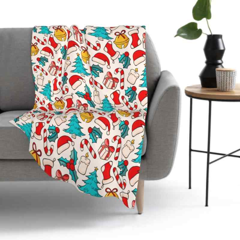 毛布 フランネル ひざ掛け オフィス 昼寝 ブランケット ポリエステル オールシーズン