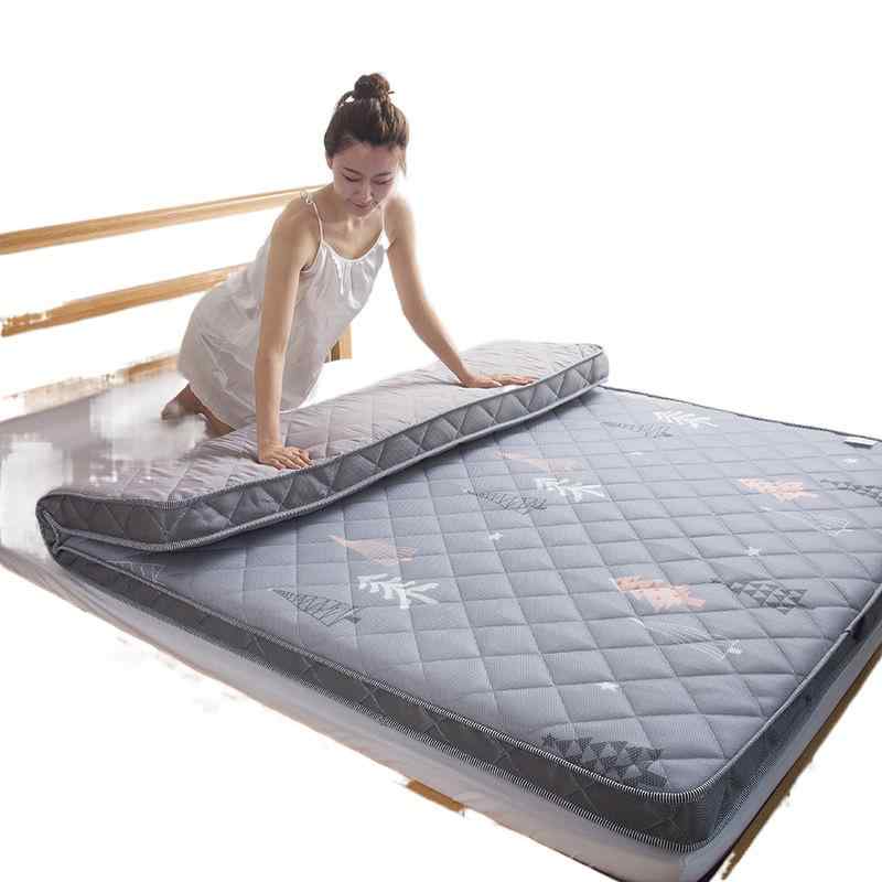 マットレス 厚手 畳み 150cm 180cm シングル 120cm 学生 寮 敷布団 ポリエステル 繊維 フランネル かわ..