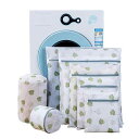 洗濯ネット レディース メンズ 厚手 下着 ブラジャー 洗濯用品 ランドリーネット セット メッシュ トラベルポーチ 型崩れ防止 大容量(x2)