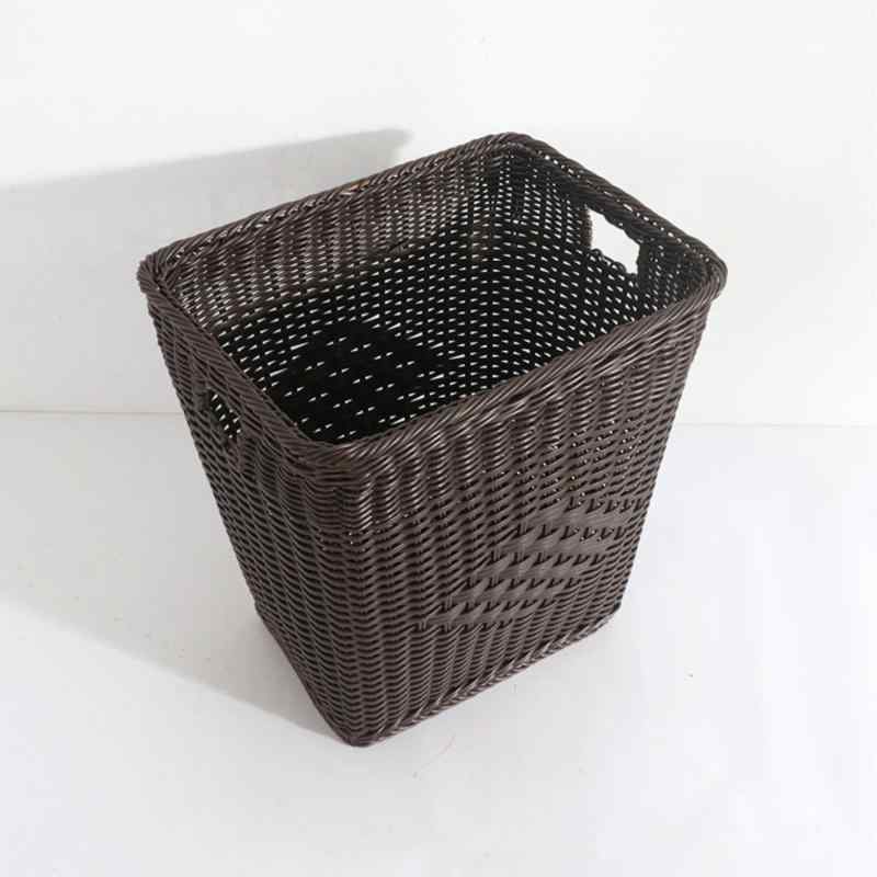 収納かご ホテル 民宿 旅館 整理かご ストレージバスケット ランドリーバスケット タオル収納 四角 PP..