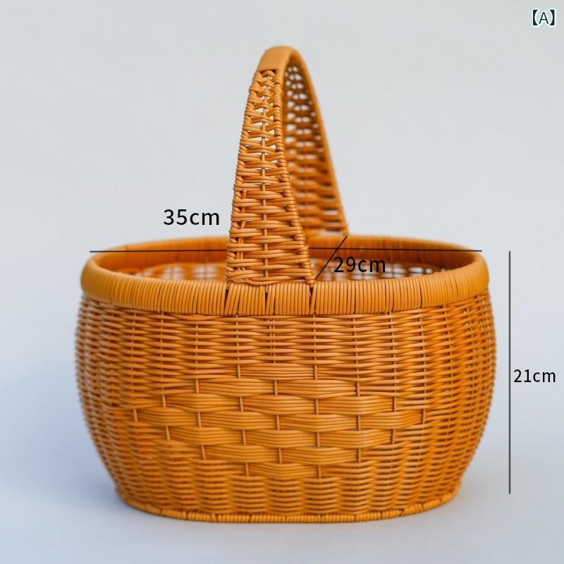 かごバッグレディースピクニックバス...