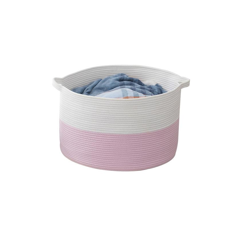 収納ケース レディース 大容量 布製 ふた付き ランドリーバスケット 洗濯かご 綿製 防塵 衣類 下着 タオル おもちゃ(x50)