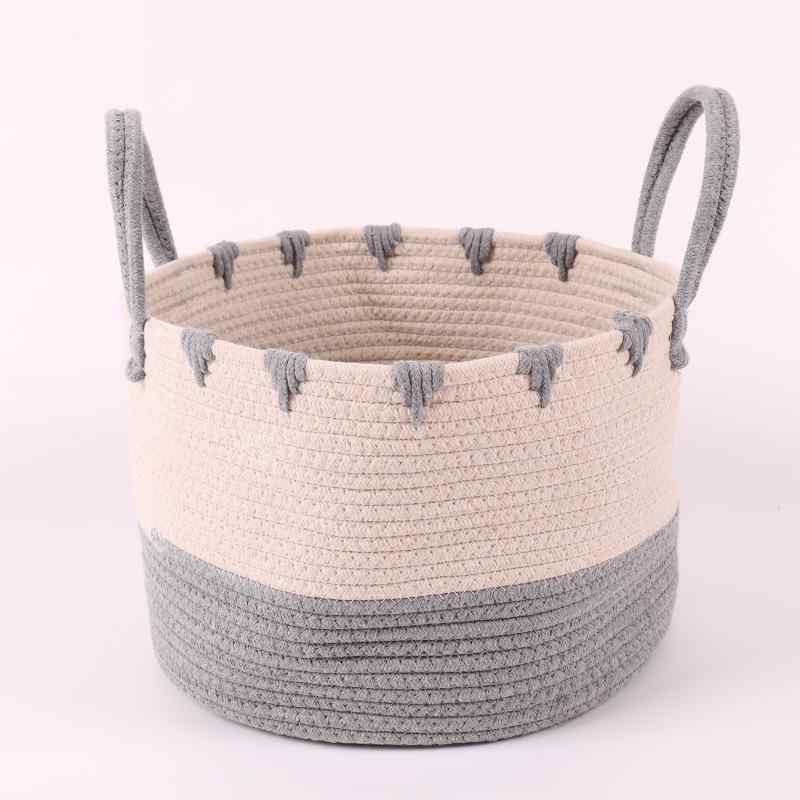 収納ボックス レディース インナー収納 コットン 換洗衣類 おもちゃ 小物入れ ランドリーバスケット 寝..