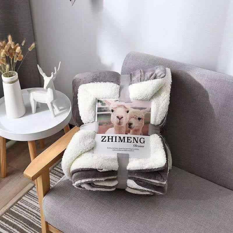 毛布 秋冬用 寝具 フランネル ウール あったか 厚手 ブランケット ひざ掛け 肩掛け 防寒 冷房対策 学生..