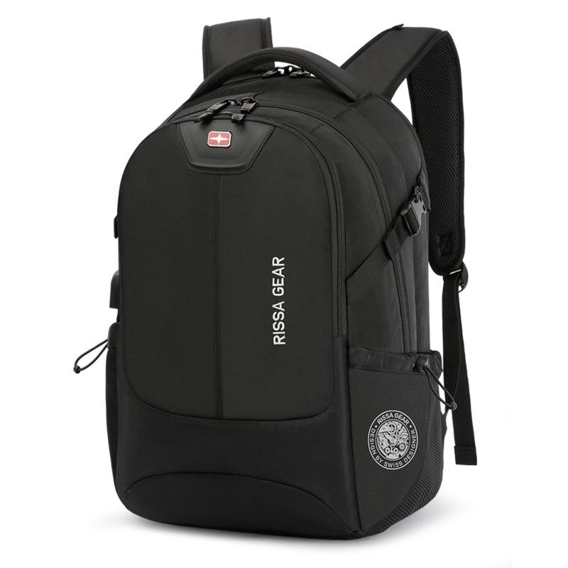 リュックサック メンズ レディース 兼用 バックパック 旅行 鞄 ビジネス 通勤 通学 大容量 防水 耐摩耗性 17インチPC収納可能 ブラック(4)