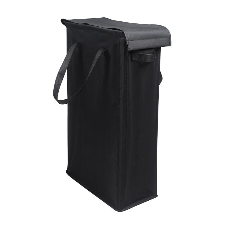 収納ボックス レディース メンズ オックスフォード布 折りたたみ ランドリーバスケット フタ付き 持ち手付き 防塵 汚れ物 洗濯物 衣類 おもちゃ(x19)