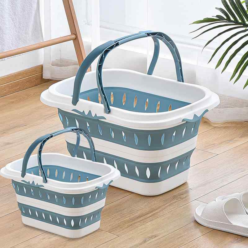 ランドリーバスケット 壁掛け 大容量 洗濯カゴ 折りたたみ式 持ち運び ランドリー収納 洗える 浴室 脱衣所 ブルー グレー オレンジ(x100)