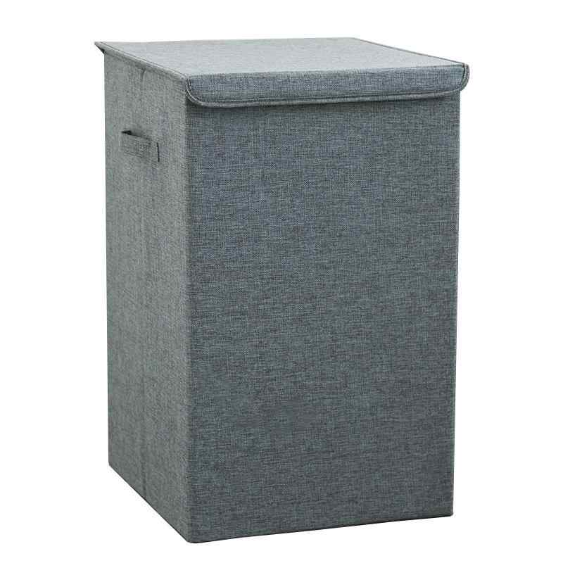 ランドリーバスケット 大容量 布製 折りたたみ式 ランドリー収納 洗濯かご ランドリーボックス 綿麻 シ..