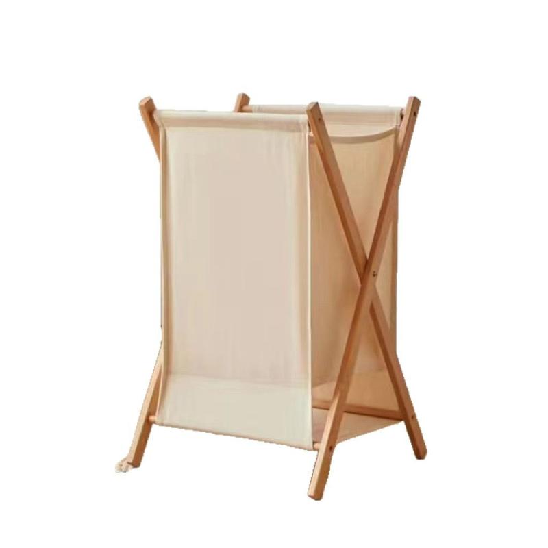 洗濯かご 木製 折りたたみ ランドリーバスケット 汚れ物入れ 脱衣かご ランドリー収納 ベッドルーム収納 浴室収納