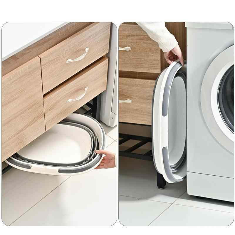 洗濯かご レディース ランドリーバスケット 折りたたみ式 大容量 通気性 持ち手付き 脱衣かご 収納ボックス グレー ブルー