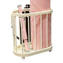 ヨガマット 収納 バスケット ラック 大容量 キャスター付き ランドリー バスケット スポーツ フィットネス 収納ケース プラスチック製 風(x100)