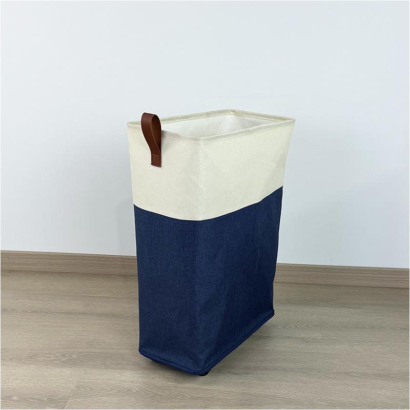 ランドリーバスケット 車輪つき 衣類収納 ランドリーボックス ランドリーバッグ グレー 黒 ヨガマット 収納 オックスフォード布 現代風(x2)