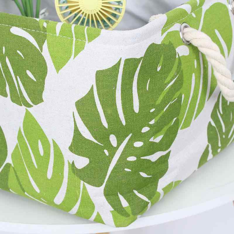 収納かご レディース メンズ キャラクター柄 コットンリネン 折りたたみ ランドリーバスケット 衣類 おもちゃ 収納ボックス 40 30 21 布製 カートン