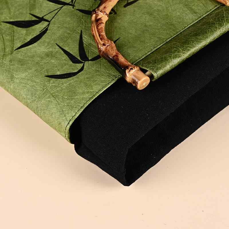 手提げ袋 ギフト袋 杜ポン紙 洗える 揉み加工 耐久 買い物袋 カスタマイズ可能(x100)