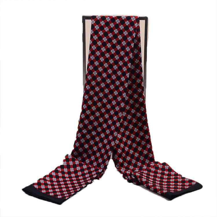 マフラー メンズ スカーフ 絹 紳士用 ビジネス フォーマル 結婚式 パーティー 格子柄 チェック柄 菱形 ..