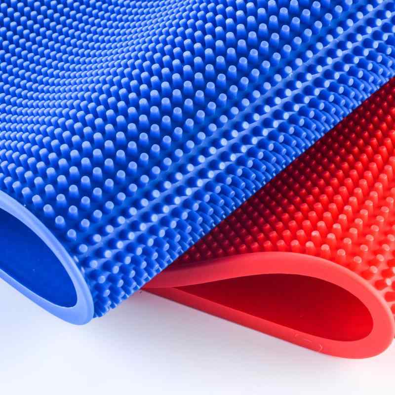 テーブルマット コースター PVC製 厚手 滑り止め 断熱 撥水 ドリンクマット バーカウンター 水切り スクエア型 ブラック イエロー レッド ブルー