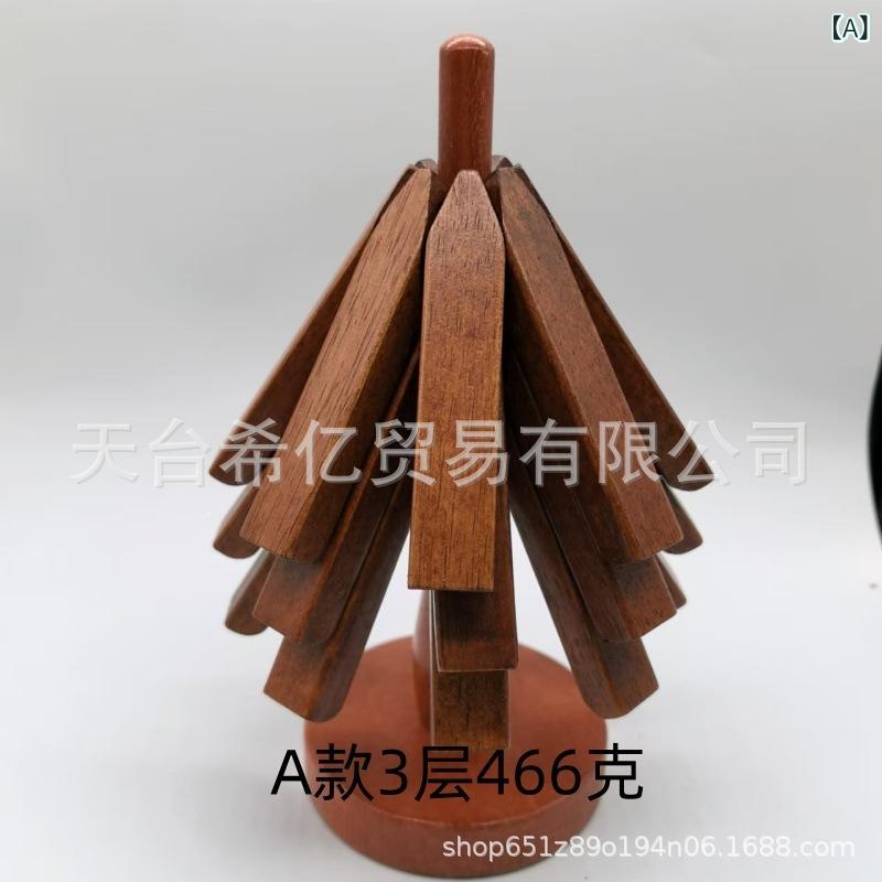 コースター サペリウッド けやき 断熱マット テーブルマット 木製 カップマット 3層 4層 胡桃色 原木 不規則形