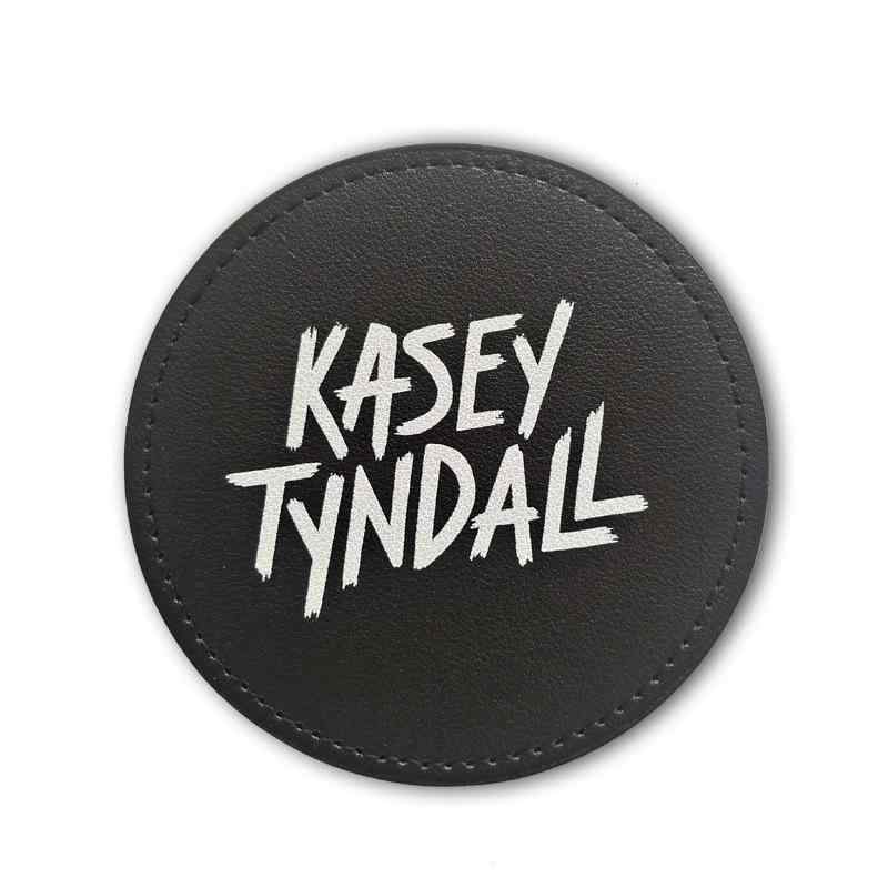 コースター レザー調 円形 10cm 北欧風 PUレザー 断熱 グラスマット バー カフェ 飲食店 浅グレー ブラック 深藍色 深緑 赤棕色 ピンク系 黄土色 棗色 水色 コーヒー色 杏色 オレンジ(x2)