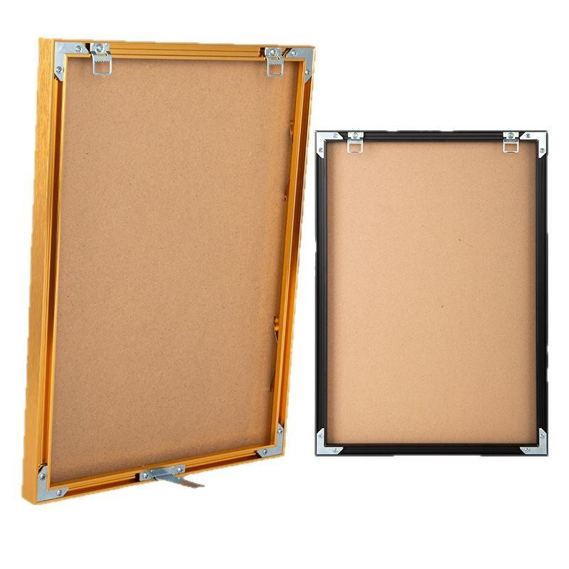 フォトフレーム A3 A4 壁掛け 金属製 賞状額縁 許可証 額縁 細いフレーム モダン ミニマリスト リビン..