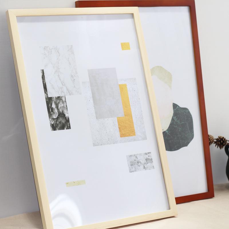 相框 大判サイズ 木製 フレーム 壁掛け 額縁 写真立て ポスターフレーム 7999cm 9332cm 11999cm 13332c..