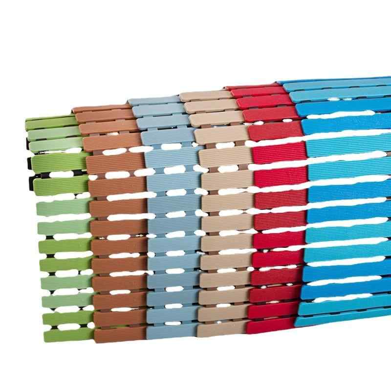 バスマット 玄関マット ドアマット 滑り止め ジョイントマット 子供用 キッチン 洗面所 長方形 無地 40 63cm(x2)