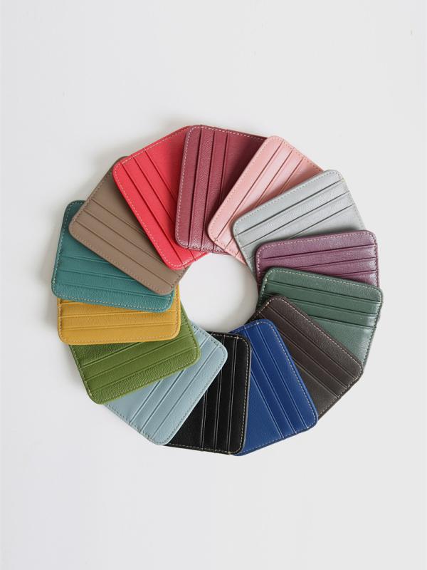 カードケース レディース メンズ 革 ミニ財布 カード入れ 薄型 羊革 クレジットカード ホルダー シンプ..