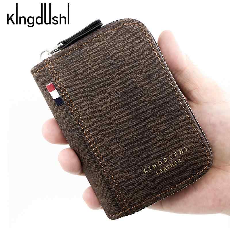 カードケース じゃばら式 PUレザー ファスナー付き カード入れ 多い 男女兼用 コインケース 名刺入れ 免許証入れ 無地 シンプル 通勤(x3)