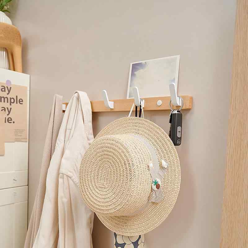 壁掛けフック 玄関 コートハンガー スペースアルミ製 帽子掛け タオルハンガー ウォールハンガー 3連 4連 5連 6連 7連 8連 陽極酸化処理