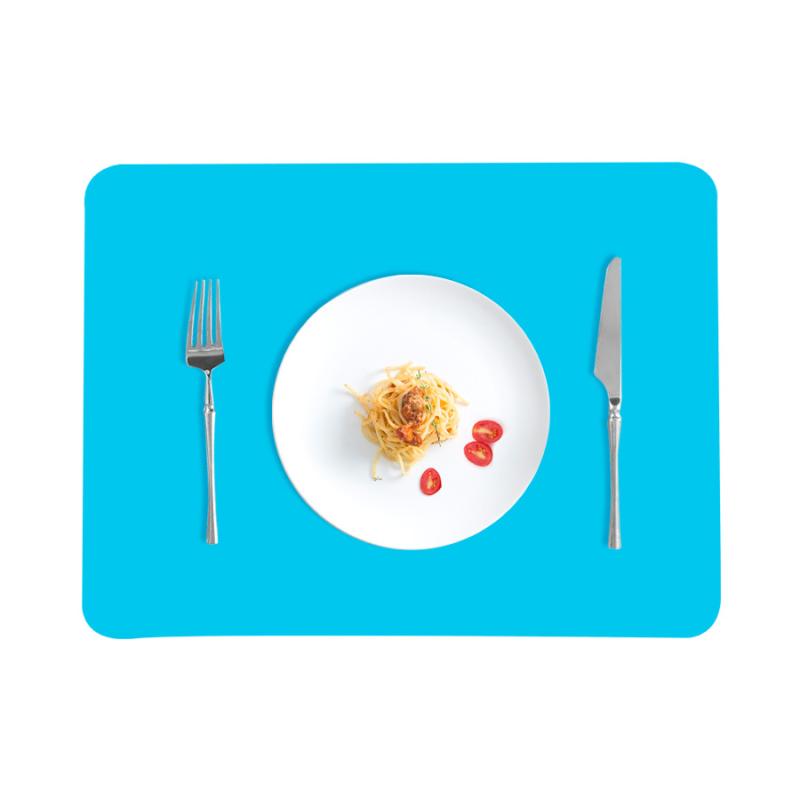 食事用マット ベビー キッズ シリコン 北欧 モランディ 断熱 学生 食卓 マット 40 30cm 無地 離乳食