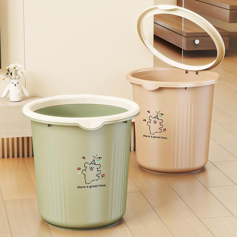ゴミ箱 大容量 リビング キッチン 寝室 トイレ 寮 無蓋 蓋なし 持ち運び可能