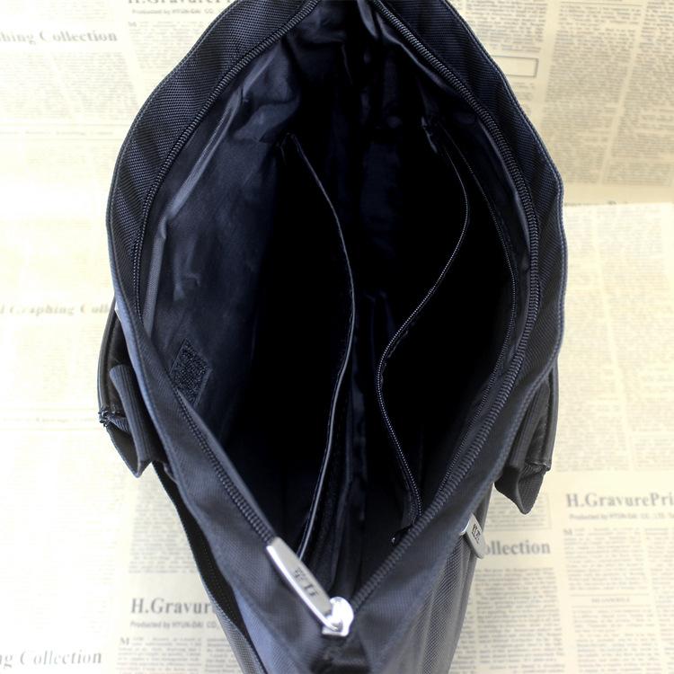 ビジネスバッグ 男性用 鞄 ブリーフケース キャンバス 3層 大容量 通勤 普段使い