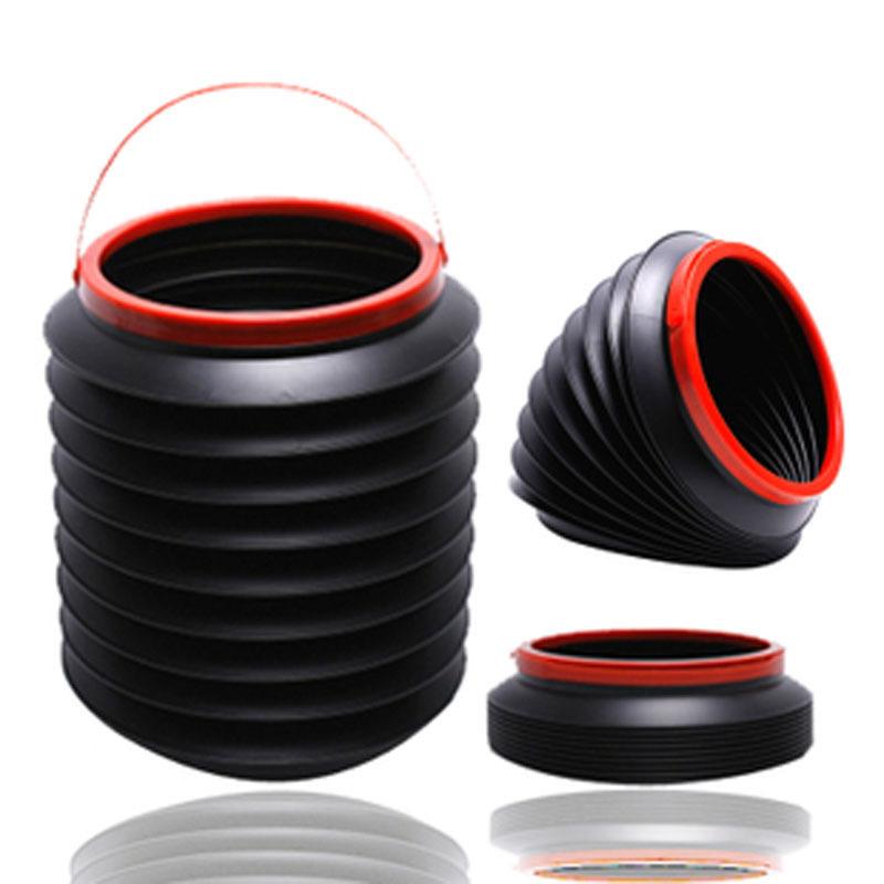 車載 ゴミ箱 折りたたみ バケツ 4L 蓋つき 多機能 収納 車 釣り用(x2)