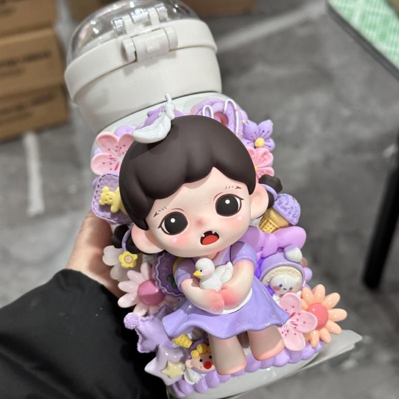 DIY 手作り クリーム 接着剤 小物 壁炉 ライト メイクアップ ミラー 卓上 加湿器(x5)