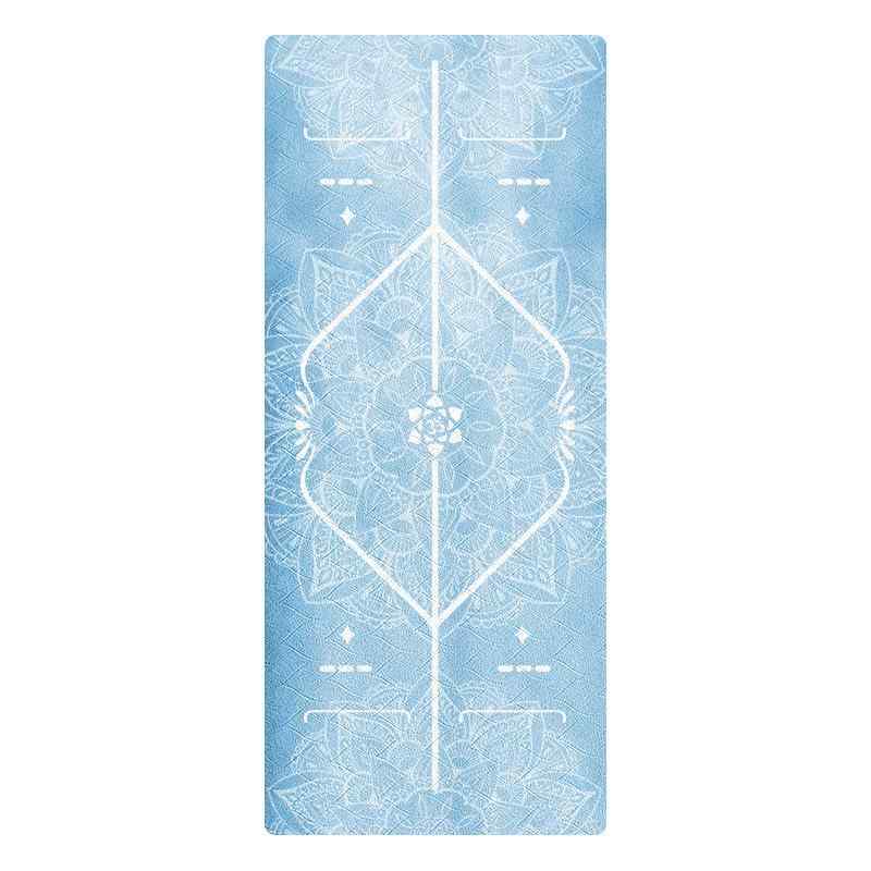 ヨガマット レディース メンズ エクササイズマット TPE 滑り止め 厚手 幅広 軽量 トレーニングマット ..