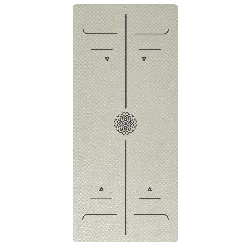 ヨガマット 幅広 レディース 厚手 TPE製 エクササイズマット トレーニングマット 防音 ストレッチマッ..