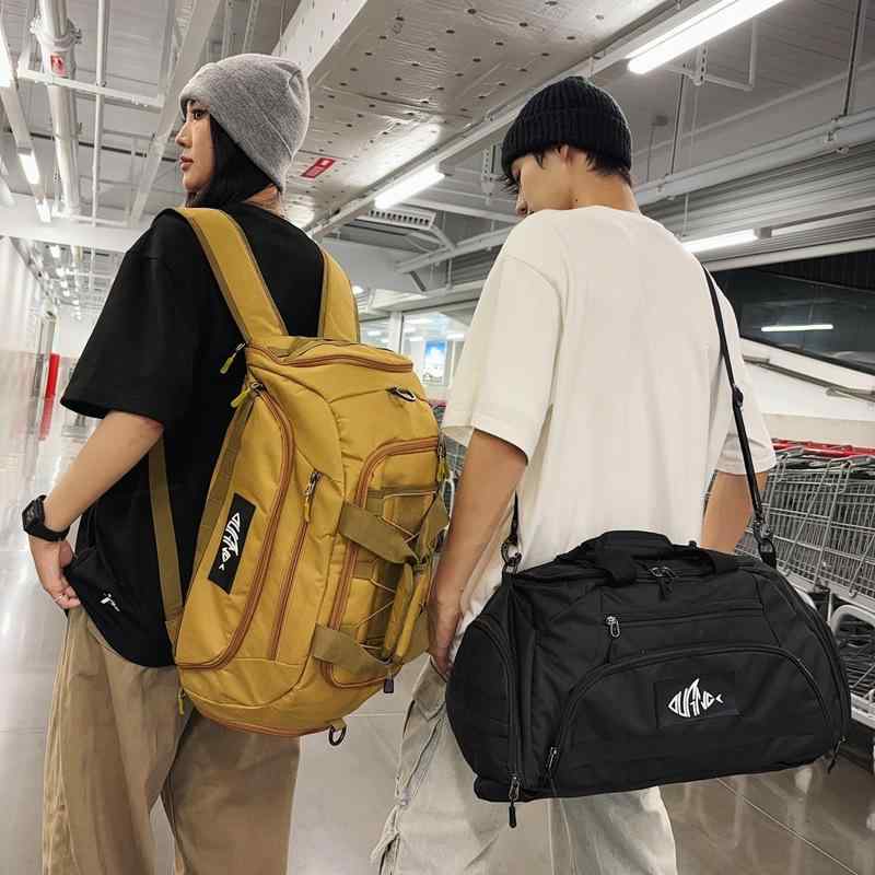 旅行バッグ 男女兼用 大容量 ヨガマット収納可能 ボストンバッグ ジムバッグ スポーツバッグ 36L〜55L ..