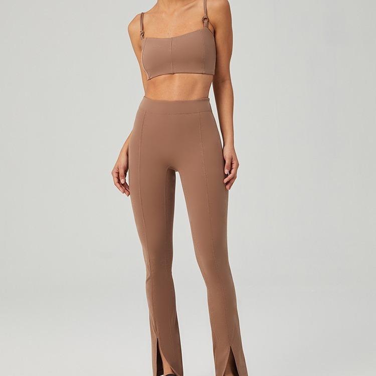 スポーツブラ レディース 高強度 トレーニング ウェア ヨガ 快適 ノンワイヤー ブラトップ 吸湿速乾 伸縮性 スポーツインナー 女性用 取り外し可能 パッド付き