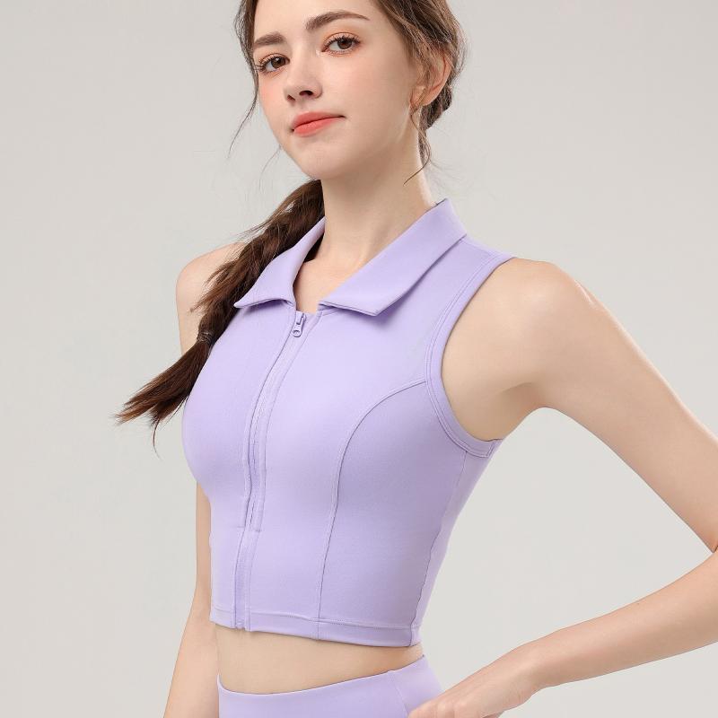 タンクトップ レディース スポーツブラ 一体型パッド トレーニング ウェア ランニング フィットネス 揺れにくい ヨガ トップス 吸湿速乾 高弾性 ノースリーブ
