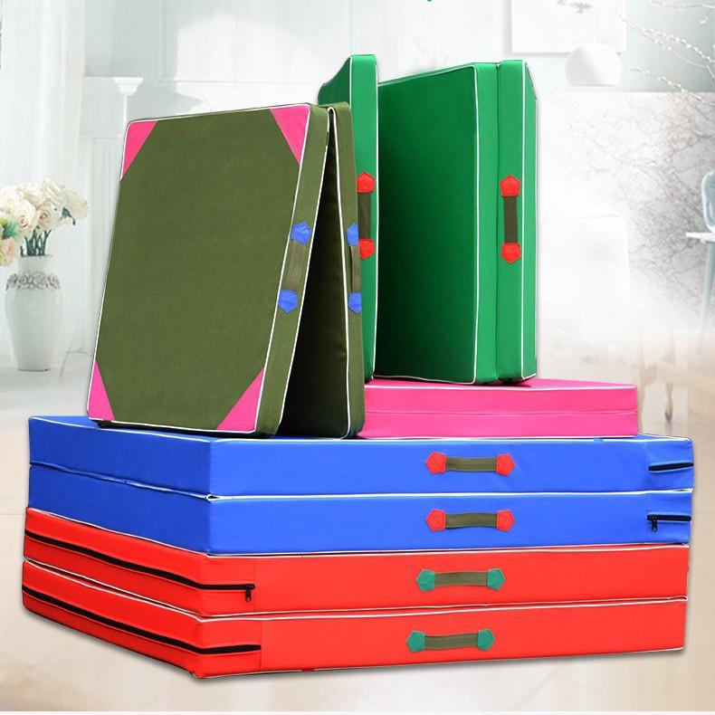 ヨガマット キッズ 大人用 折りたたみ 体操マット クッションマット トレーニングマット ストレッチマ..