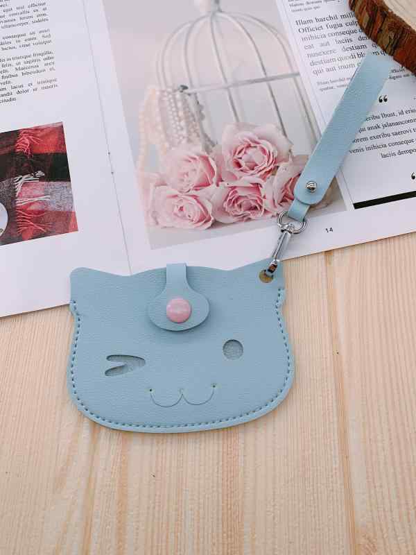 カードケース レディース 学生 女性 カートゥーン かわいい 定期入れ ICカードホルダー IDカードホルダ..