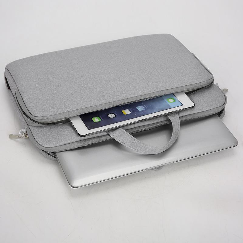 パソコンバッグ レディース メンズ ビジネスバッグ 46cm 50cm ポリエステル 無地 ブラック ブルー グレー ピンク 通勤 普段使い