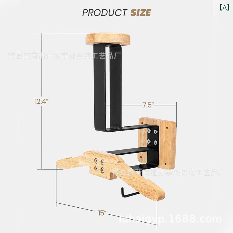 ヘルメットスタンド 木製 壁掛け式 オートバイ バイク ヘルメット 収納 ラック ディスプレイラック 木..
