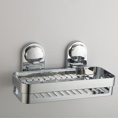 置物棚 浴室収納 バス収納 ラック シェルフ ABS樹脂 1段 浴室 洗面所 壁掛け 強力吸盤 水切り 錆び防止..