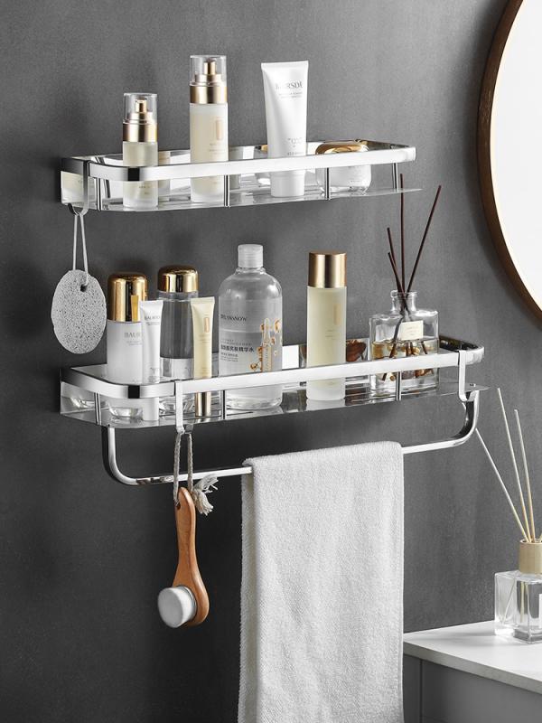 浴室 ラック ステンレス 壁掛け棚 タオル棚 キッチン スパイスラック 水切り 30cm 40cm 50cm 60cm