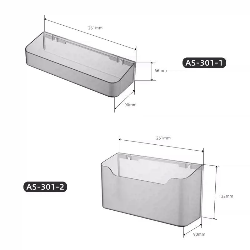 収納ケース 壁掛け式 バスルーム キッチン 扉裏 吊り下げ 棚 コスメ収納 小物入れ