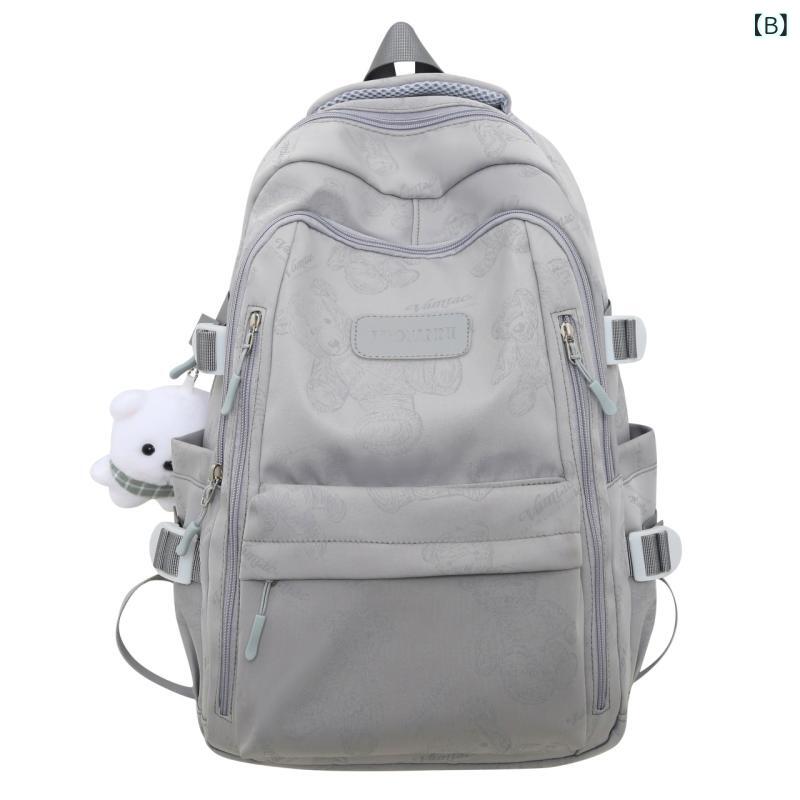 リュック レディース 大容量 軽量 撥水 ナイロン スクールバッグ 高校生 大学生 通学 旅行 かわいい お..