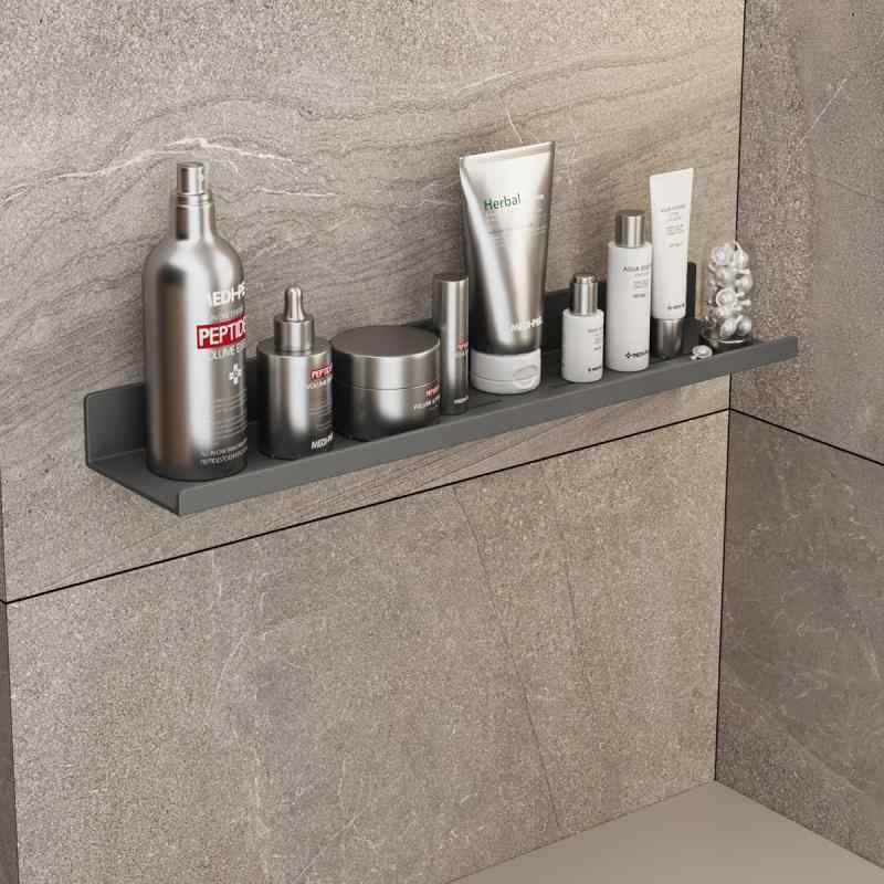 浴室 ラック 壁掛け 棚 収納 洗面所 シャンプーラック アルミ合金 多用途 防塵 防潮 30cm 40cm 50cm 60cm