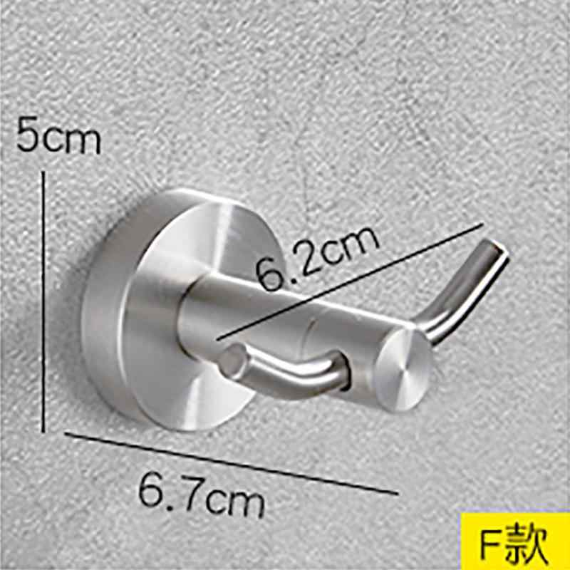 フック ステンレス製 壁掛け 衣類 帽子 タオル掛け 浴室 洗面所 ドア後 コートフック シングル タイプ