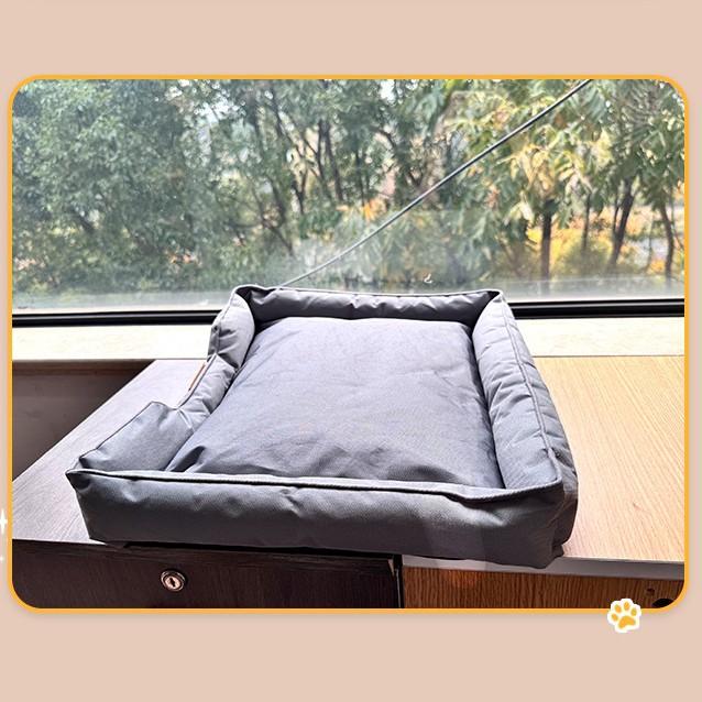 ペットマット 犬猫用 滑り止め 防水 オックスフォード布 ドッグ キャット ベッド グレー 黄色 青(x300)